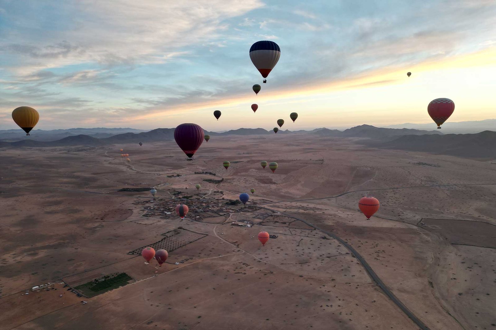Vol en Montgolfière à Marrakech